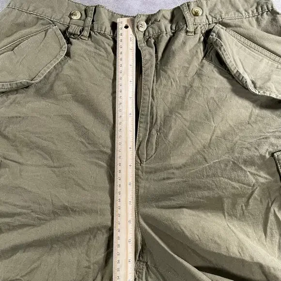 90s Sasquatch Rare Baggy Cargo Military Parachute Pants 34x30
